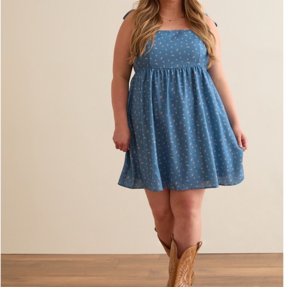 Arula Sammy Floral Babydoll Dress Size Extra Large XL - Picture 1 of 11